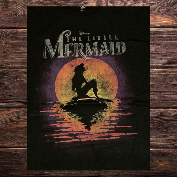 Disney The Little Mermaid Shirt Ariel Toy Story Cinderella Rapunzel World Land - Picture 3 of 5
